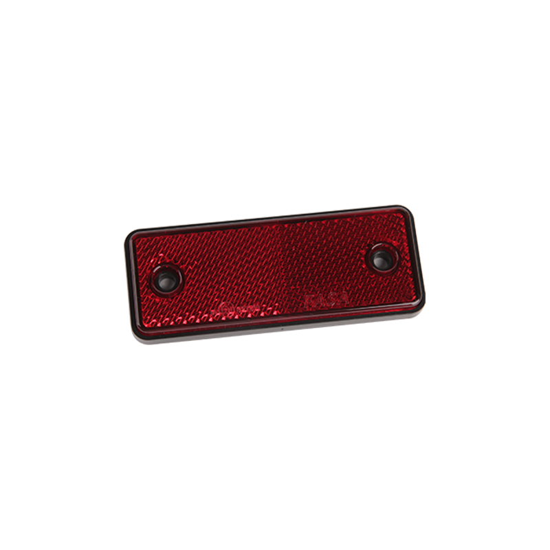 Reflector dreptunghiular roșu cu marcaj E JH202-C