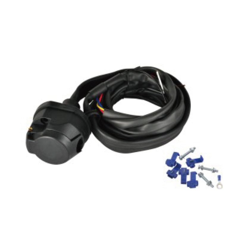 Set cablu remorcă cu priză din plastic cu 7 pini JH017-E