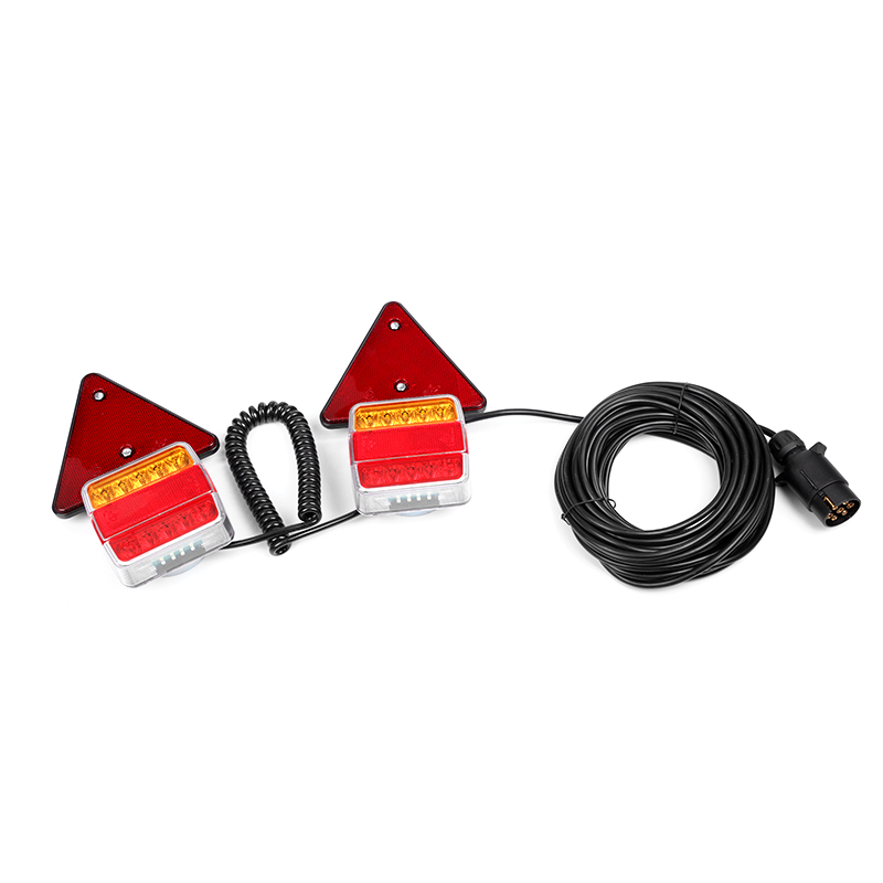 Kit de lumină magnetică cu LED (cu reflector triunghiular) JH105-C